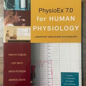 Brand New PhysioEx 7.0 Human Physiology Lab Simulations in Physiology Text Book